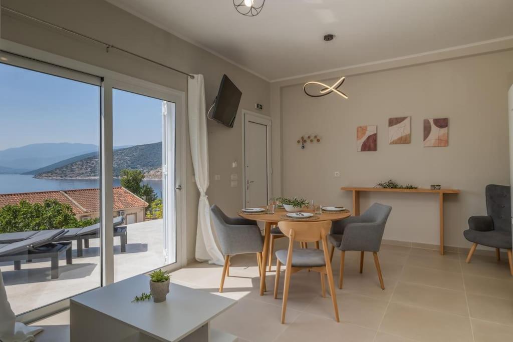 Maritina'S Apartments Amazing Sea View أيّا إفيميا المظهر الخارجي الصورة