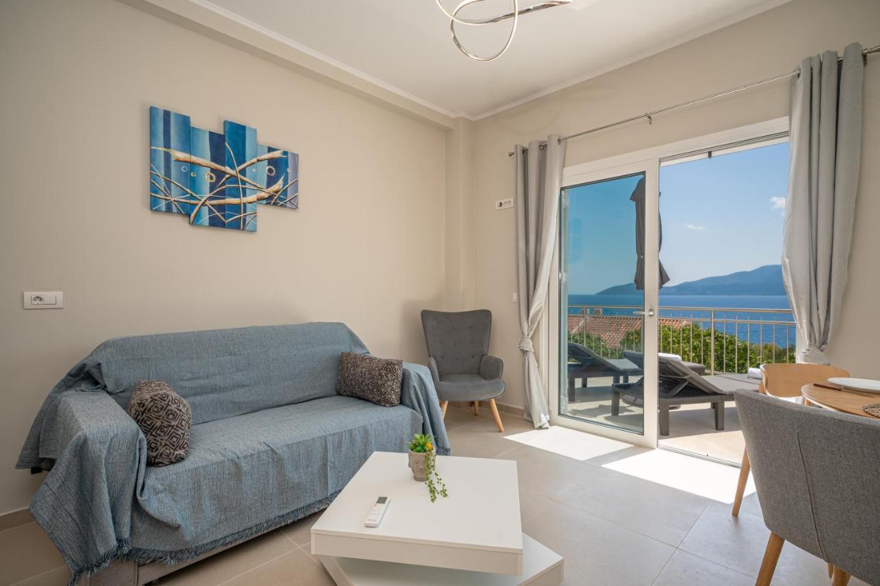 Maritina'S Apartments Amazing Sea View أيّا إفيميا المظهر الخارجي الصورة